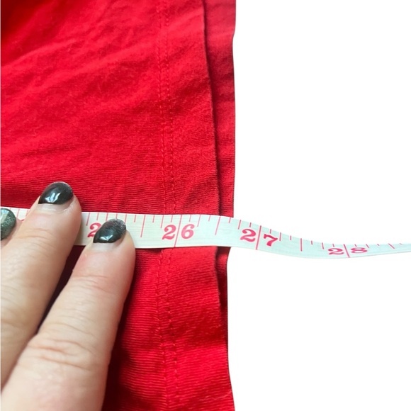 Red Guess logo cotton t-shirt size M - Picture 5 of 6